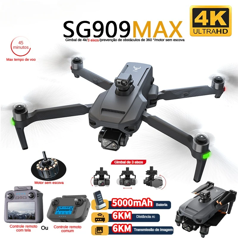 ZLL SG909 SG909MAX Drone profe - Drone Camera 4K ulasan dan harga